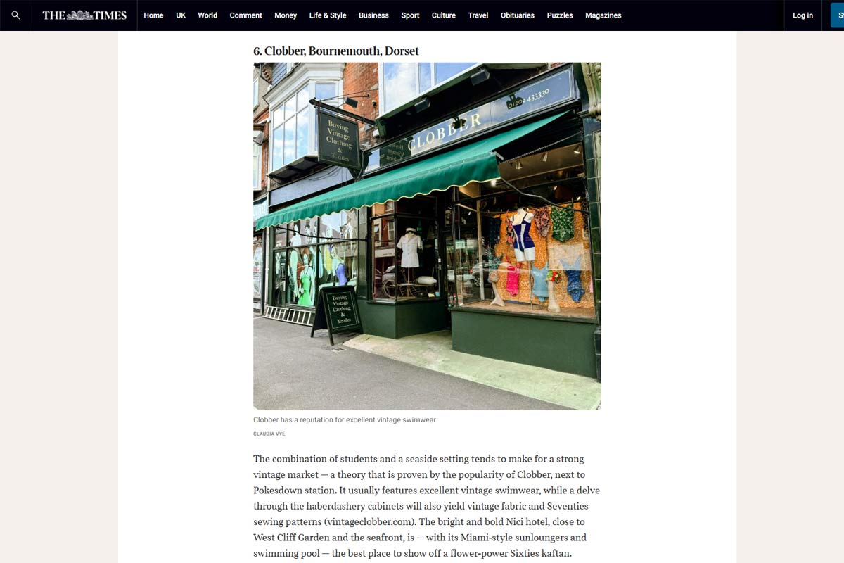Times Magazine article
